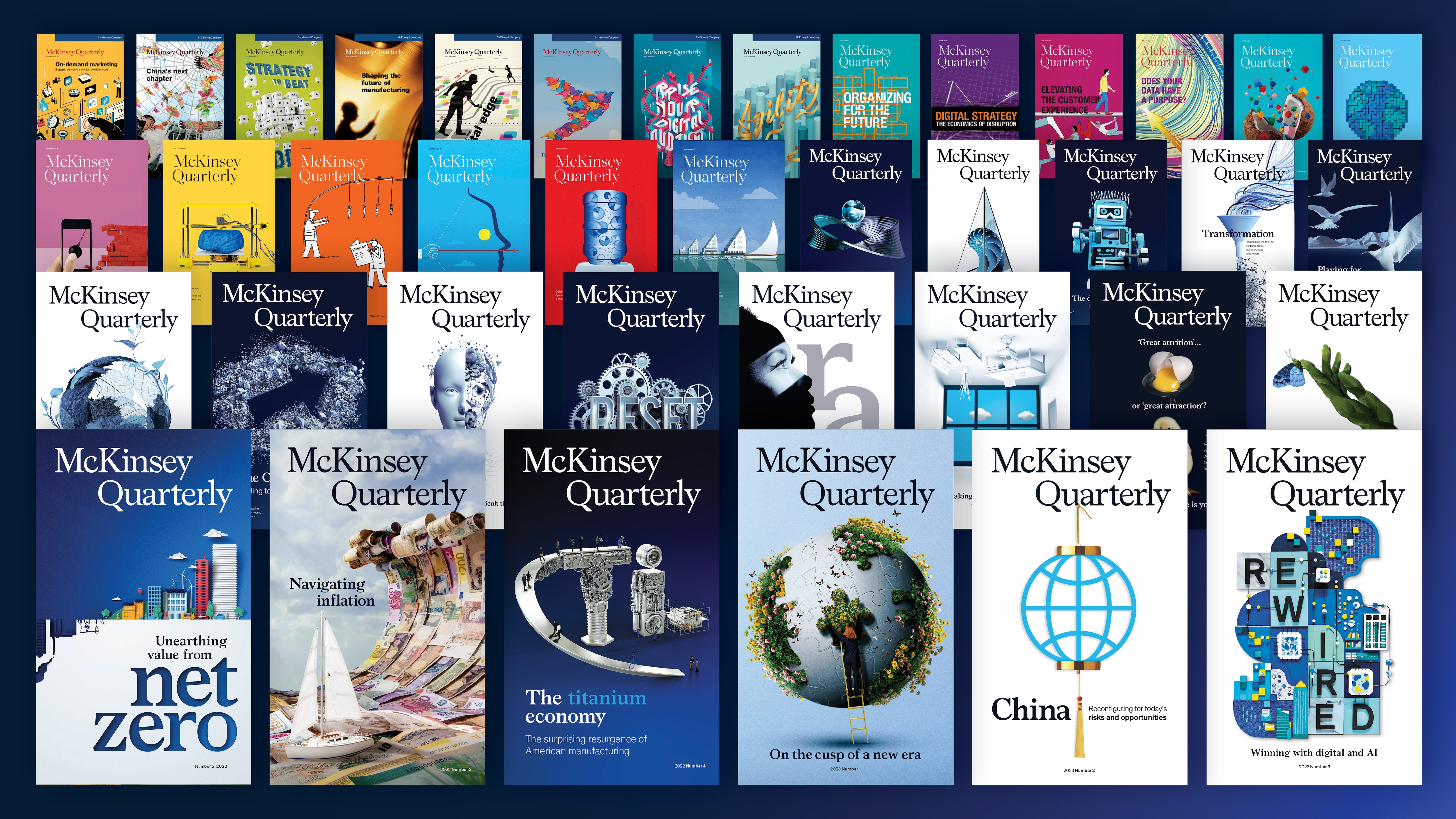 An image linking to the web page “McKinsey Quarterly: Digital Edition” on McKinsey.com.