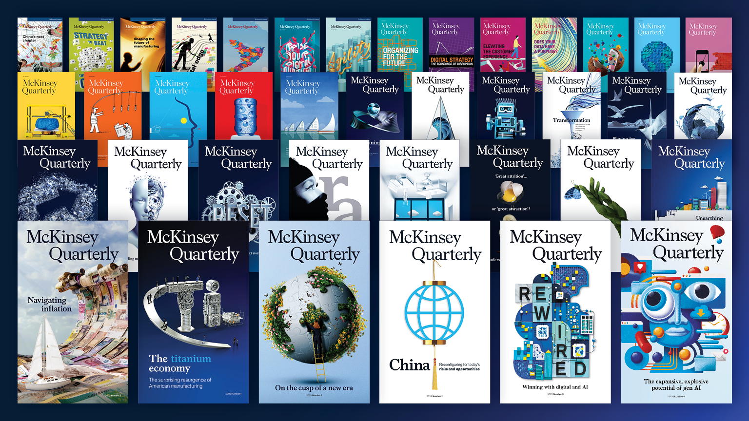 An image linking to the web page “McKinsey Quarterly: Digital Edition” on McKinsey.com.