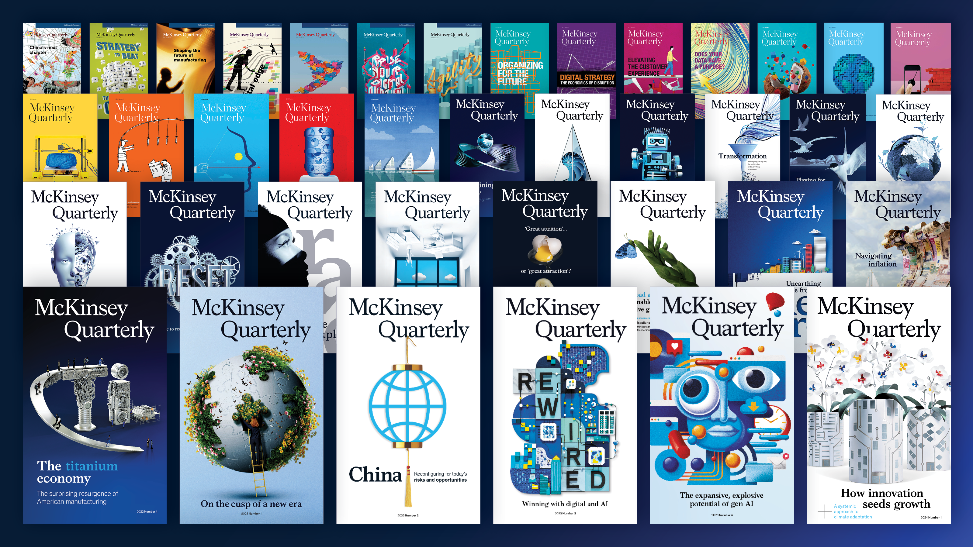 An image linking to the web page “McKinsey Quarterly: Digital Edition” on McKinsey.com.