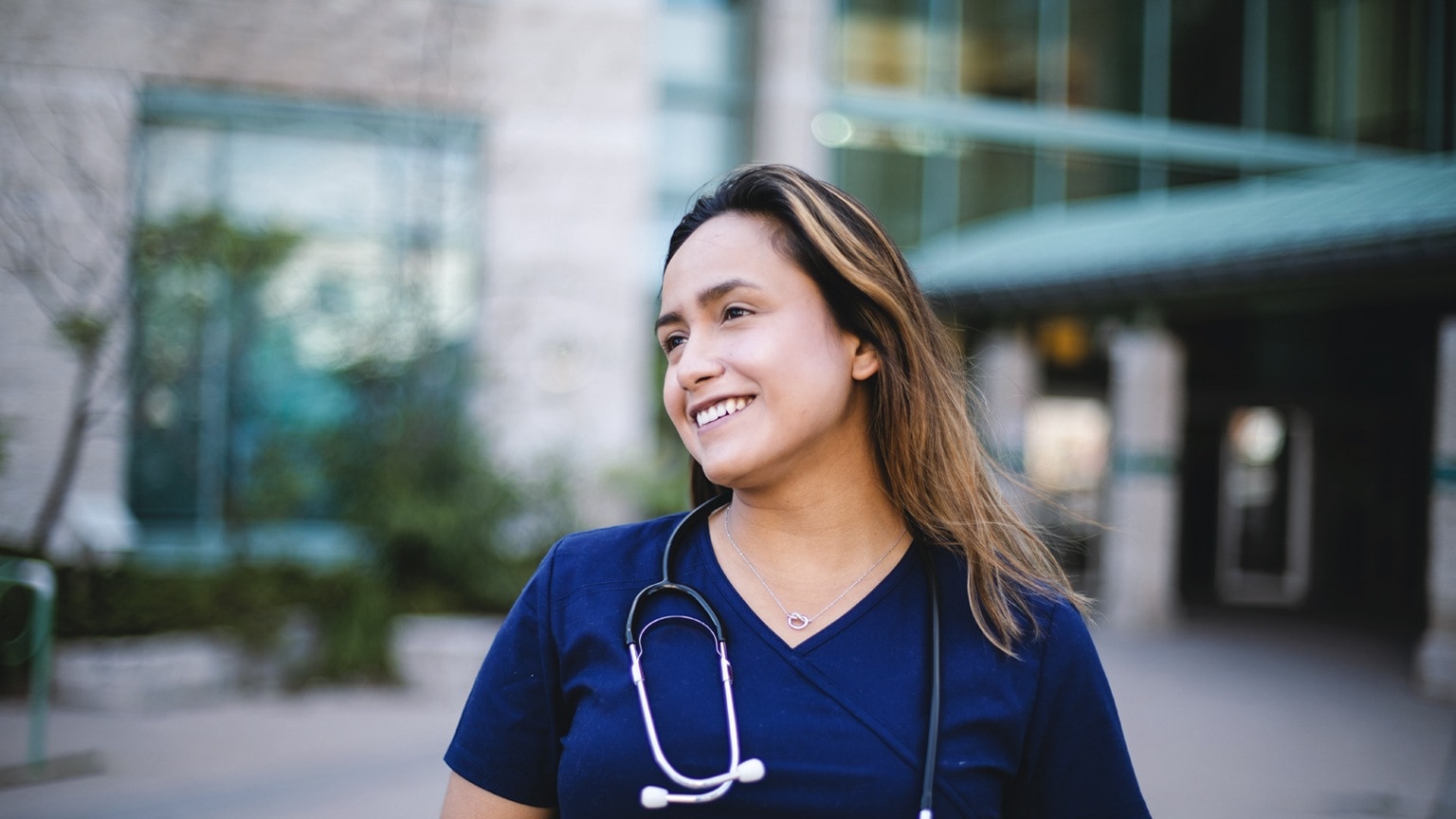 A photo of a nurse