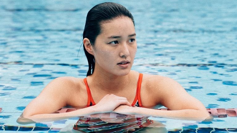 Yvette Kong in the swimming pool at the 2016 Rio Olympics