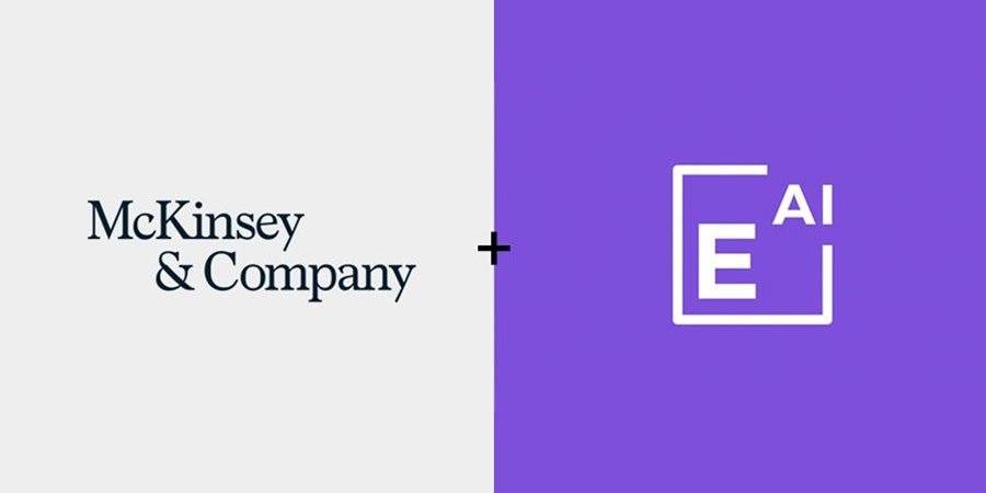 McKinsey logo and Element AI logo