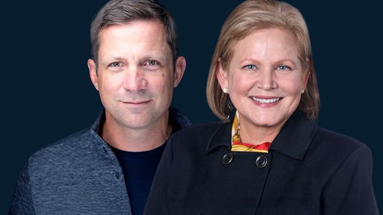 Christiana Shi and Stuart Hogue headshot