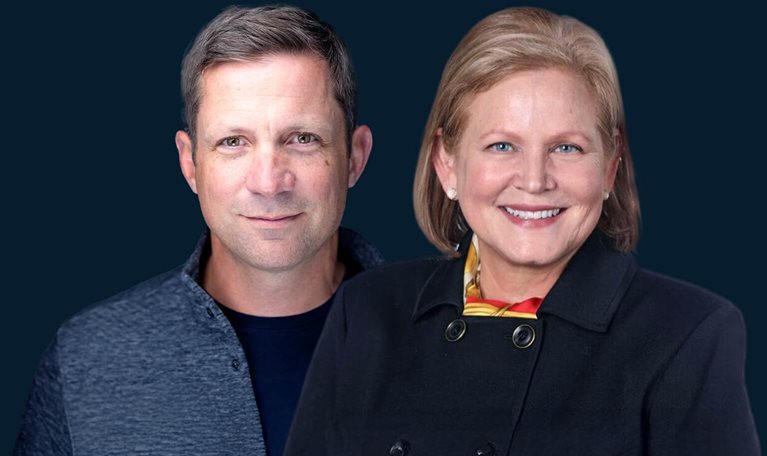 Christiana Shi and Stuart Hogue headshot