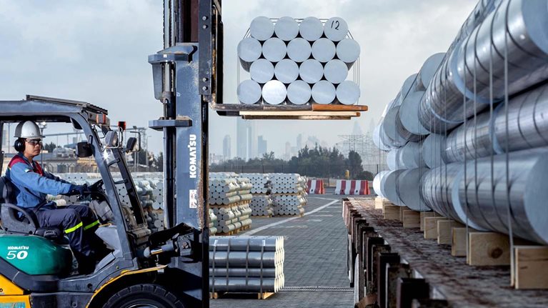 Emirates Global Aluminium construction site