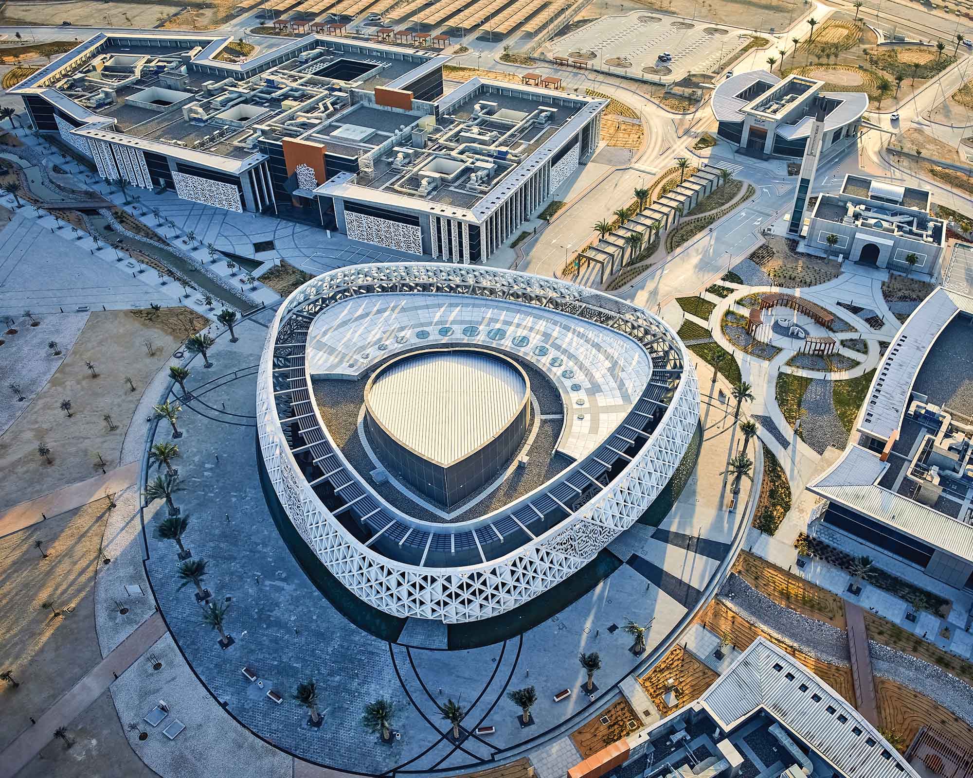 Birdseye view of EGA headquarters