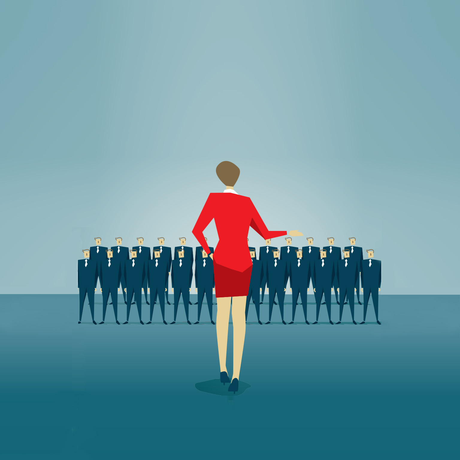 Female executive, promote thyself: Succeeding in a male-dominated ...