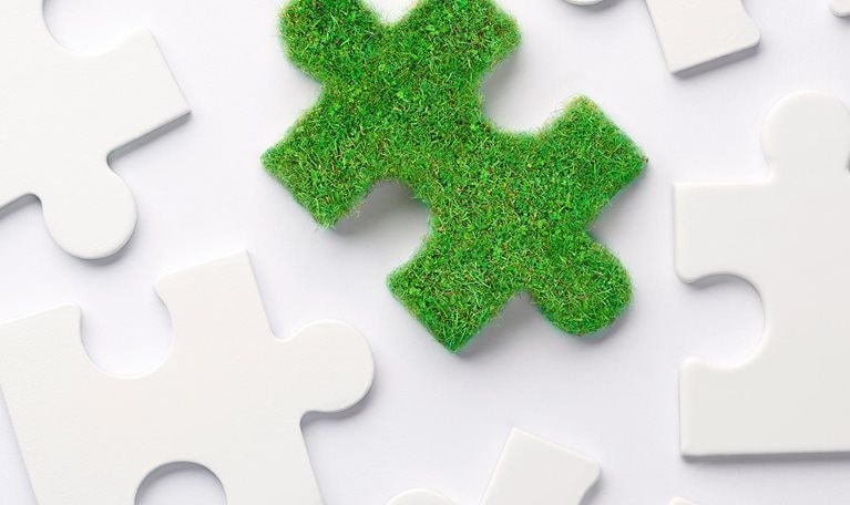 Green Business - stock photo