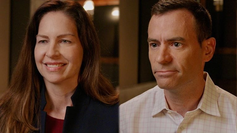 Kimberly Borden and Mike Parkins screen capture