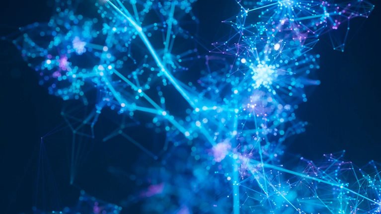 Video animation of a complex Digital structure growing endlessly