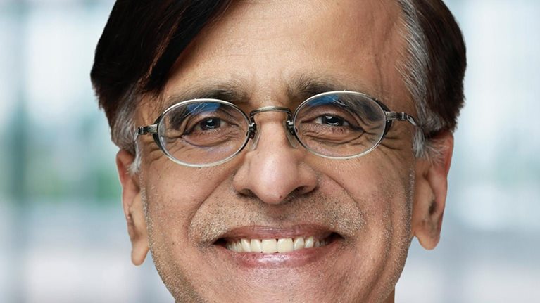 Smiling portrait of Snowflake CEO Sridhar Ramaswamy