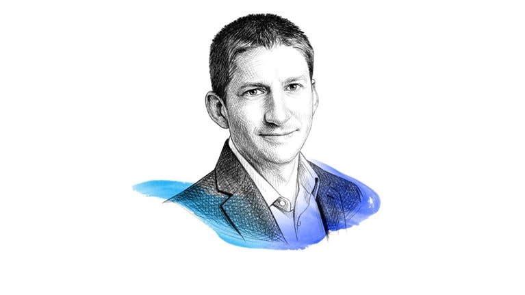 A drawing of Jesse Noffsinger