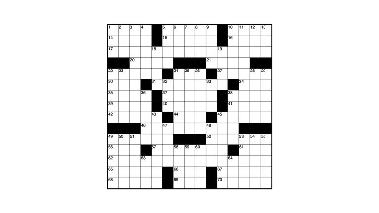 An image linking to the web page “The McKinsey Crossword: Career Center | No. 137” on McKinsey.com.