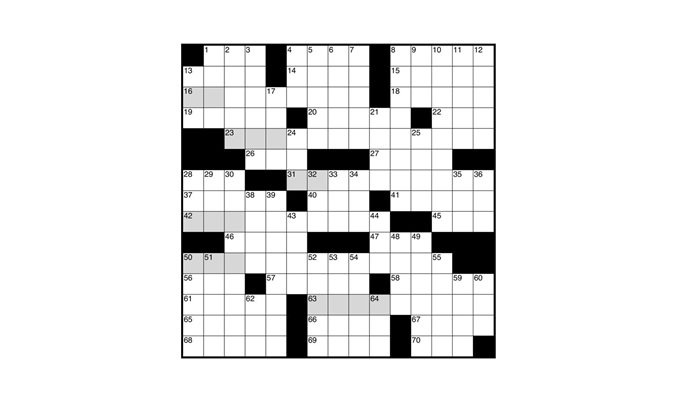 Puzzles: Printable Crossword - Issue: February 18, 2022