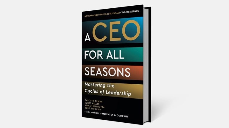 A CEO For All Seasons book jacket