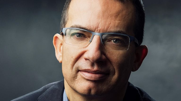 Portrait of Moderna CEO, Stéphane Bancel