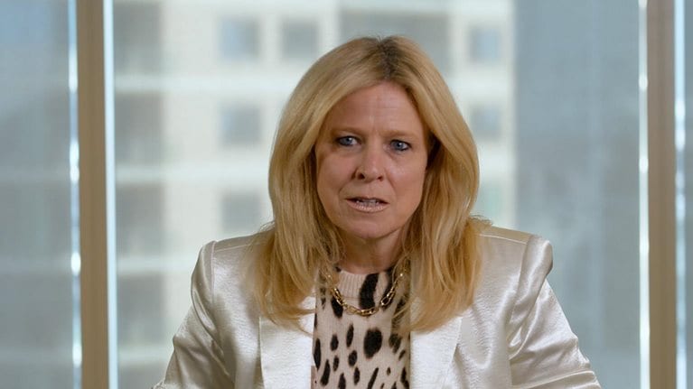 Image of Kelly Ungerman during an interview.