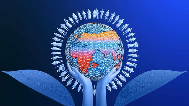 An image linking to the web page “From poverty to empowerment: Raising the bar for sustainable and inclusive growth” on McKinsey.com.