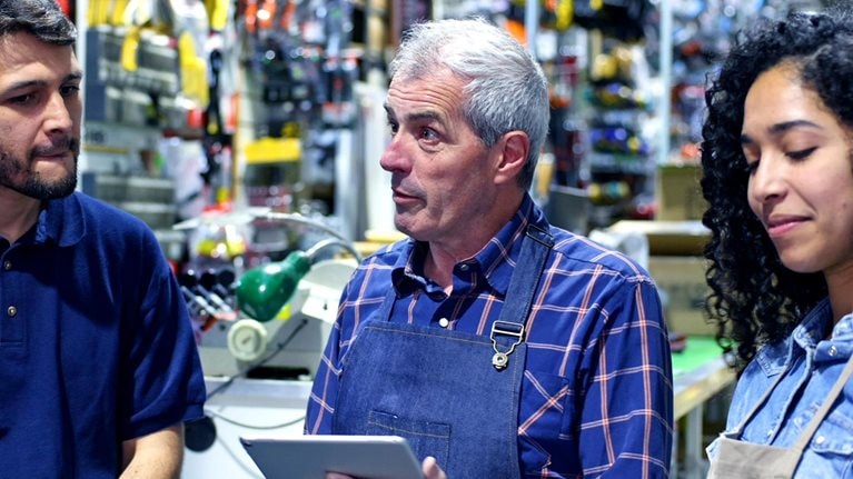 Video showing a range of companies being passed on to the next generation of owners.