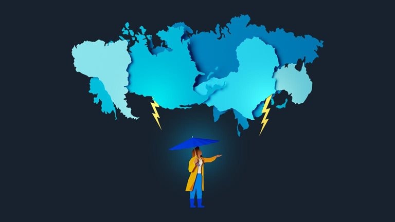 An image linking to the web page “A proactive approach to geopolitics” on McKinsey.com